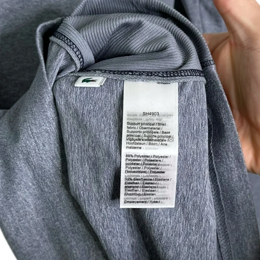 Lacoste Ultra Dry Quarter Zip Pullover Jacket